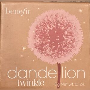 Benefit Highlighter Dandelion Twinkle Soft Nude Pink Powder Large